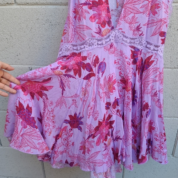 Free People | She Moves Floral Tunic Dress NEW - Picture 12 of 13